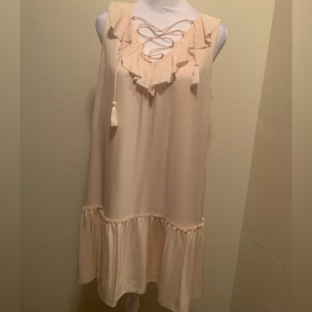 Joie Pink Silk Dress Size XS